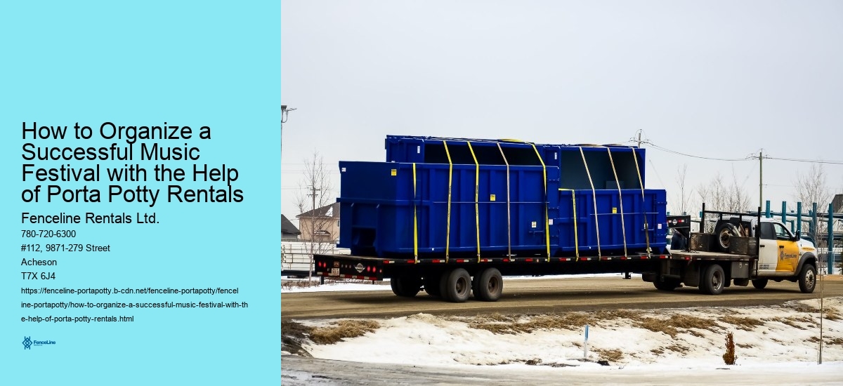 How to Organize a Successful Music Festival with the Help of Porta Potty Rentals
