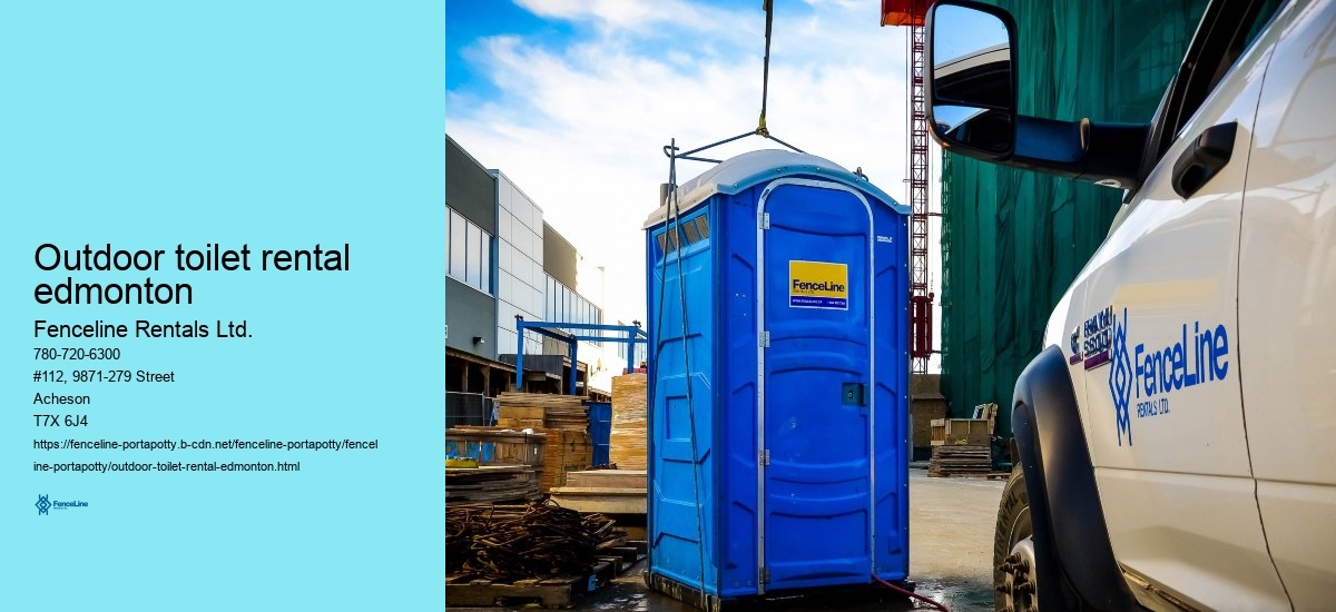 outdoor toilet rental edmonton