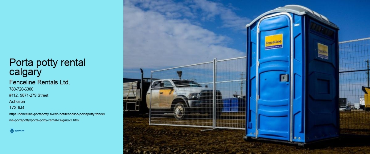 porta potty rental calgary