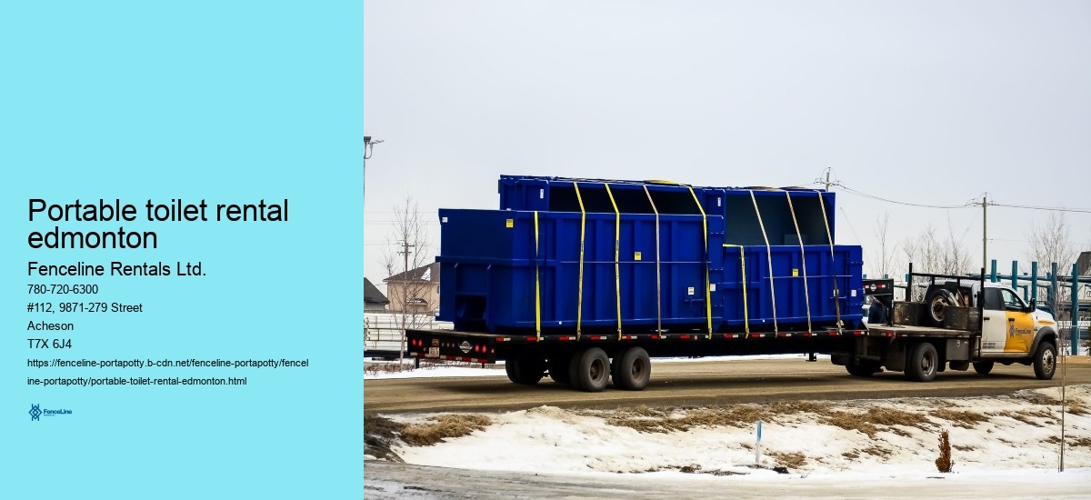 portable toilet rental edmonton