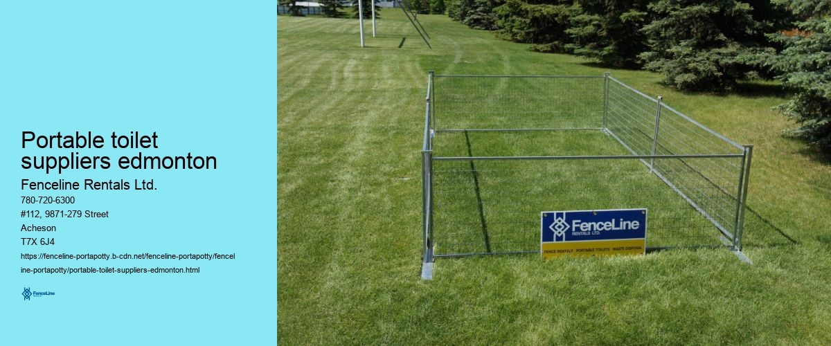 portable toilet suppliers edmonton