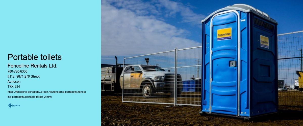 portable toilets
