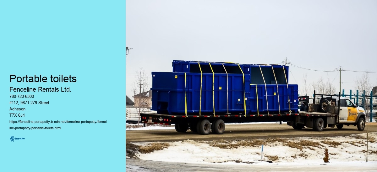 portable toilets